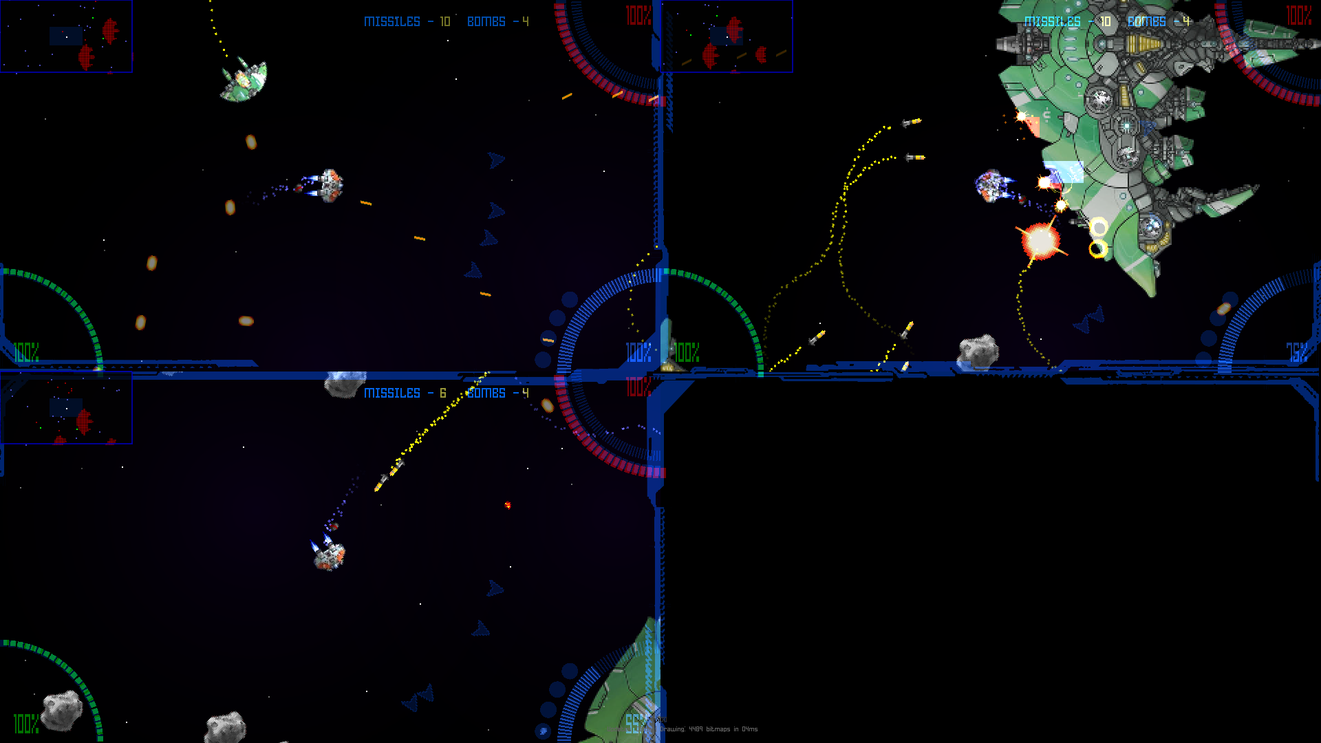 2D Multiplayer Space Video Game